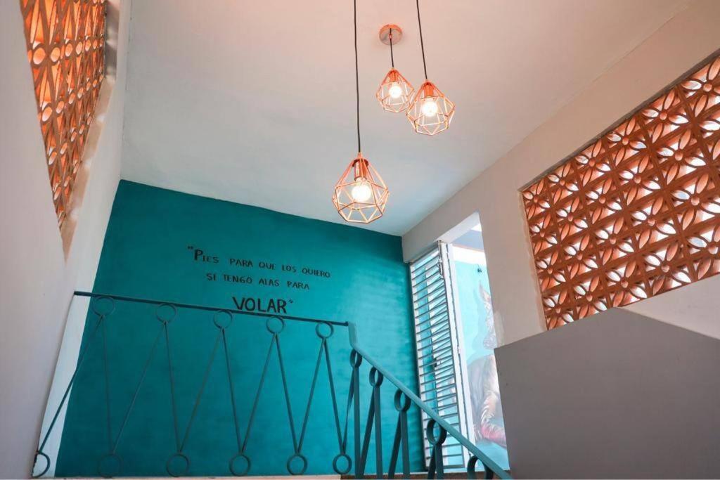 New Mex Inspired Bo-Ho Chic Apartment With Private Patio And Roof Terrace Mexiko-Stadt Exterior foto